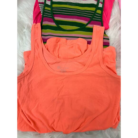 Women's Small Extra Small Tank Top Lot of 6 GUC Multicolor - Picture 2 of 7